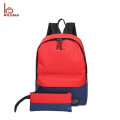 2 Stück Set Kinder Schule Rucksack Leinwand modische Schultasche